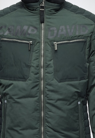 CAMP DAVID Overgangsjakke i grøn
