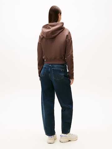 Giacca di felpa di Tommy Jeans in marrone