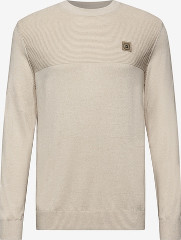 Street One MEN Sweater in Beige: front