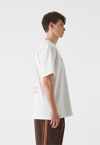 T-Shirt 'Western Coffee' Lost Youth en blanc