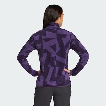 ADIDAS TERREX - Chaqueta polar funcional en lila