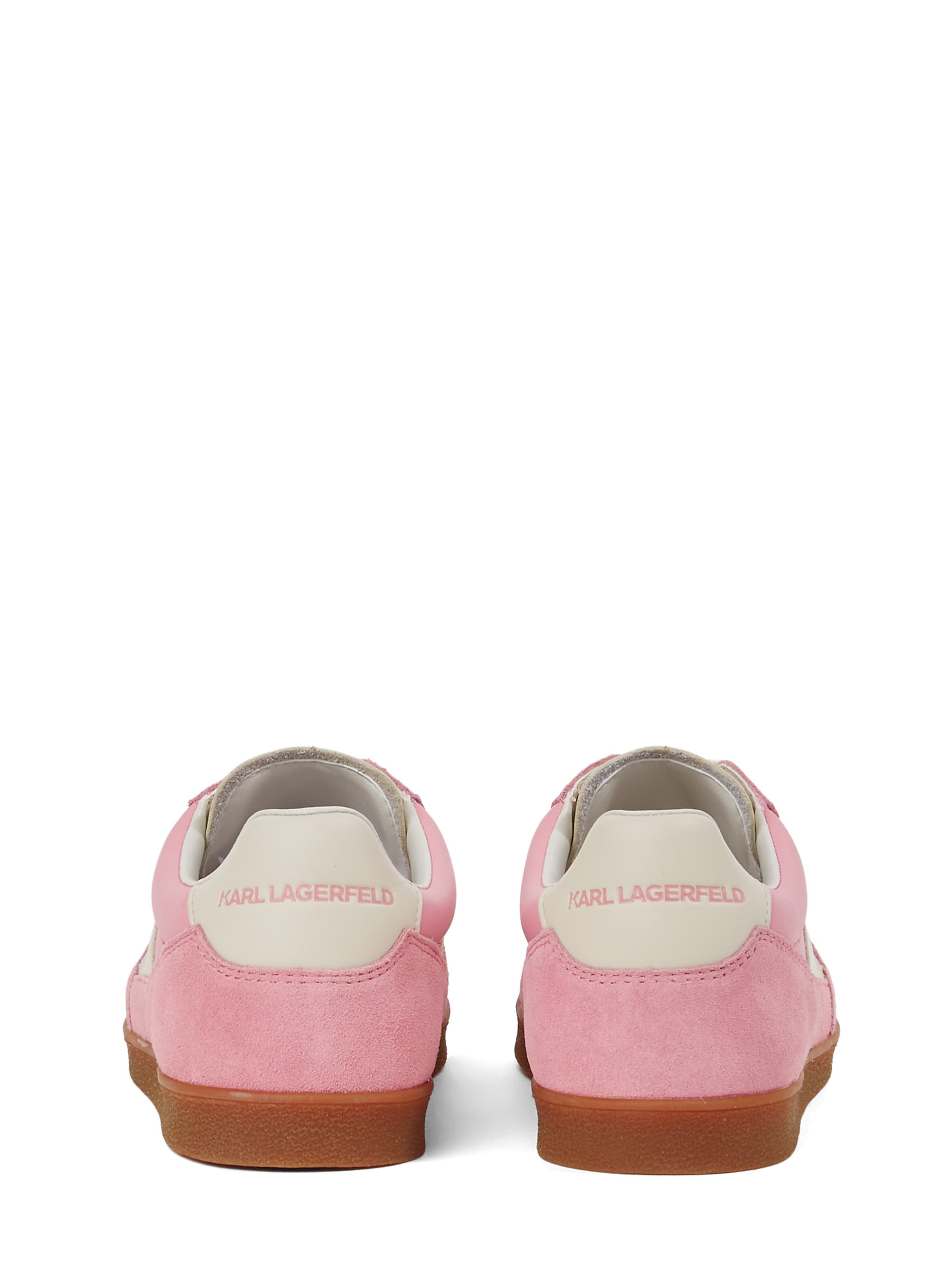KARL LAGERFELD JEANS Matalavartiset tennarit 'Kandidate' värissä vaaleanpunainen