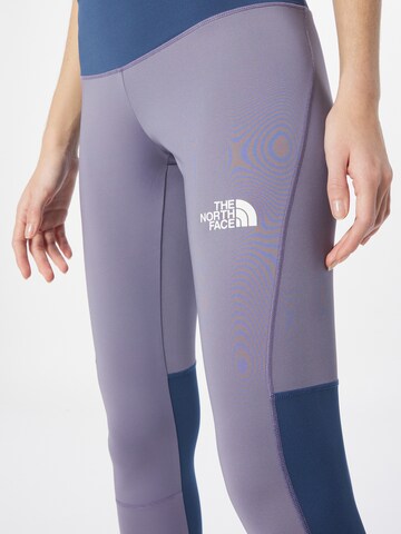 THE NORTH FACE Skinny Sportbyxa i lila