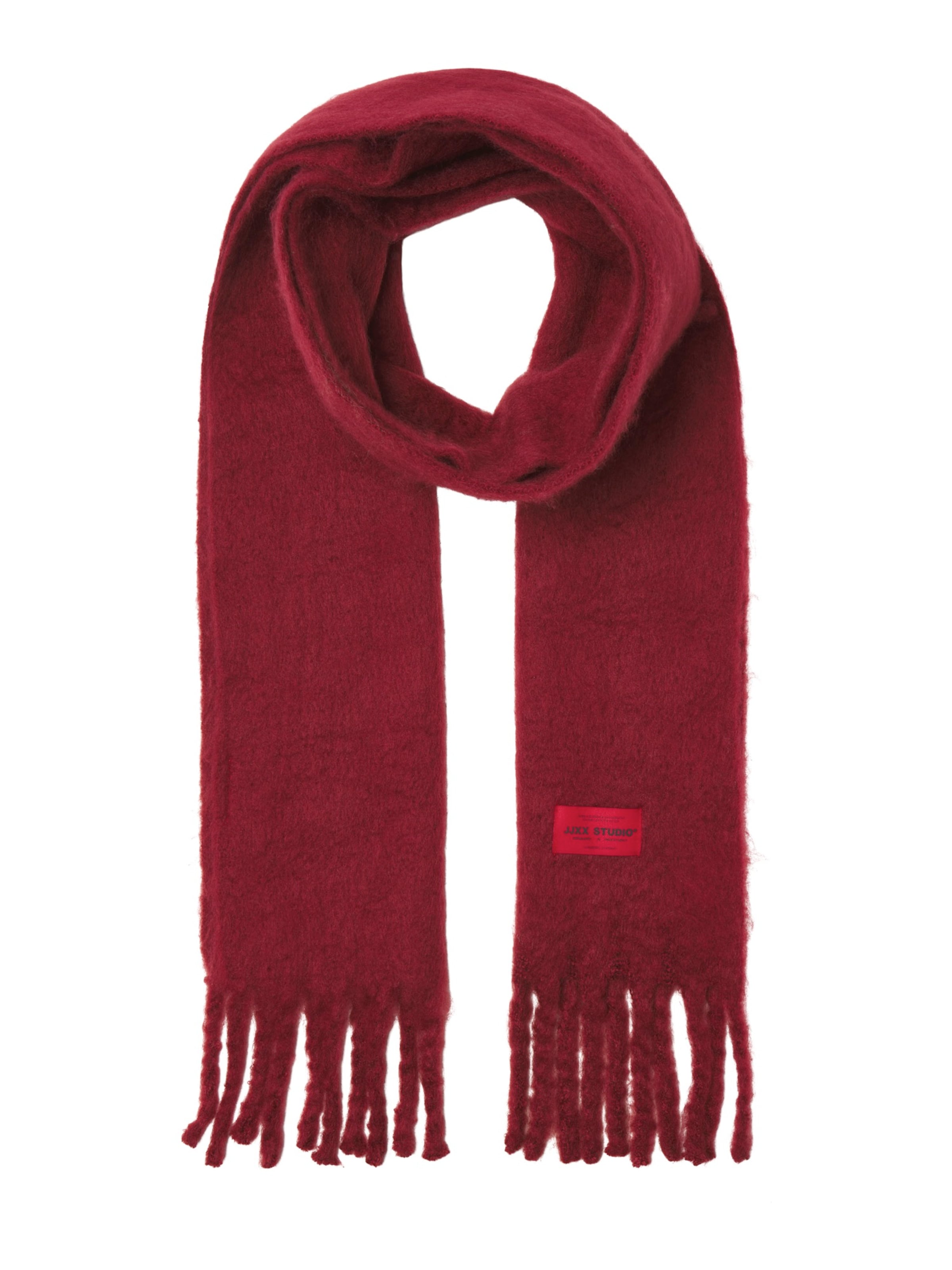 JJXX Schal 'JXLeslie' in Rot: Vorderseite