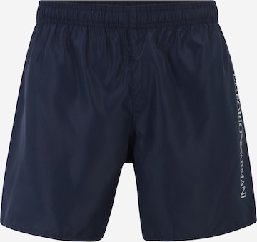 EA7 Emporio Armani Board Shorts in Blue: front