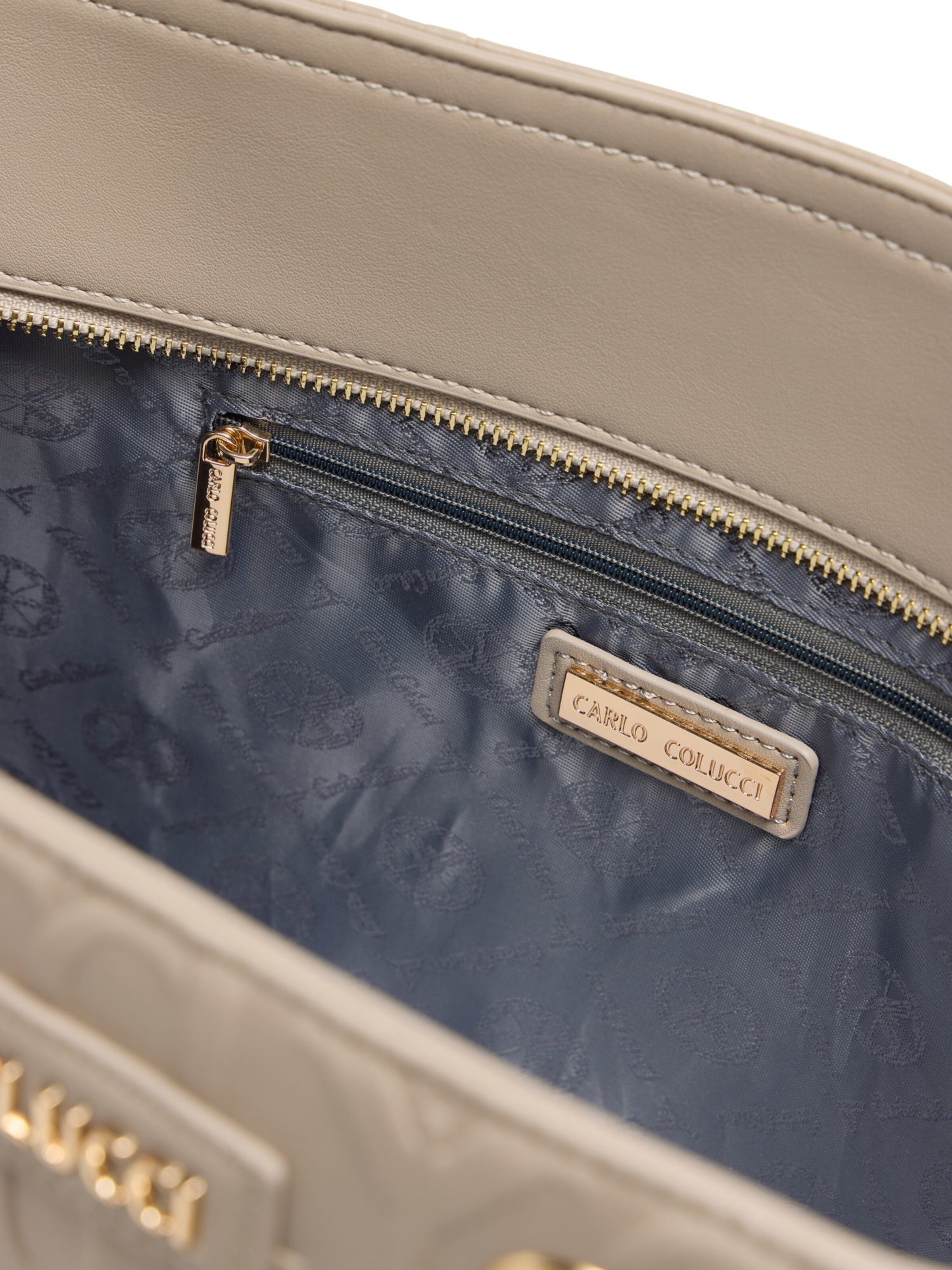 Carlo Colucci Shopper 'Erardi' in Beige