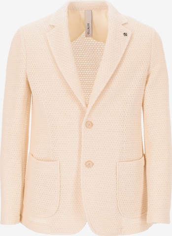Distretto12 Regular fit Colbert in Beige: voorkant