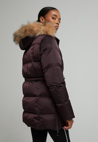 Parka d’hiver Zavetti Canada en marron