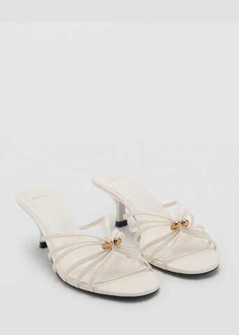MANGO Pantolette 'Darian' in Beige