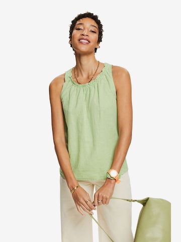 ESPRIT Blouse in Groen: voorkant