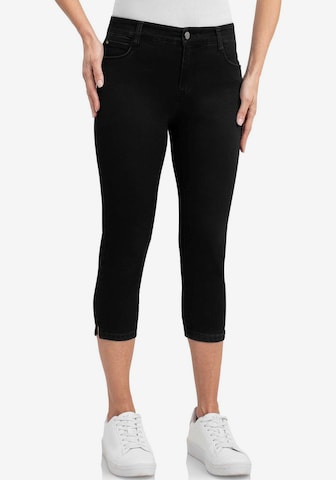 wonderjeans Slim fit Jeans in Black: front