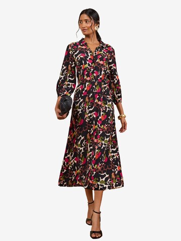 love & roses Dress in Black: front
