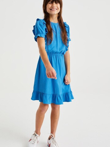 WE Fashion Dress in Blue: front