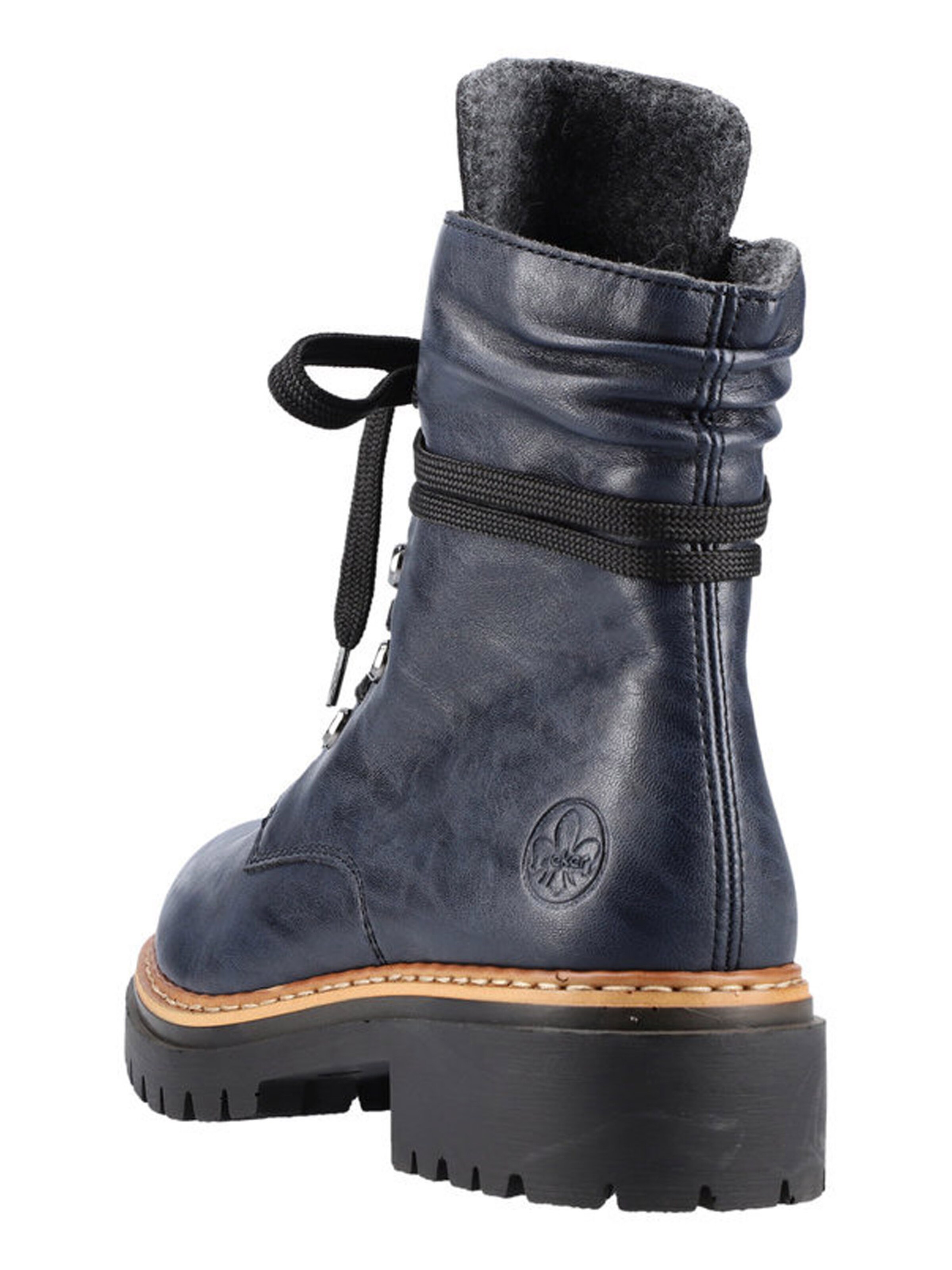 Bottines à lacets Rieker en bleu