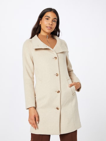 s.Oliver Between-Seasons Coat in Beige: front