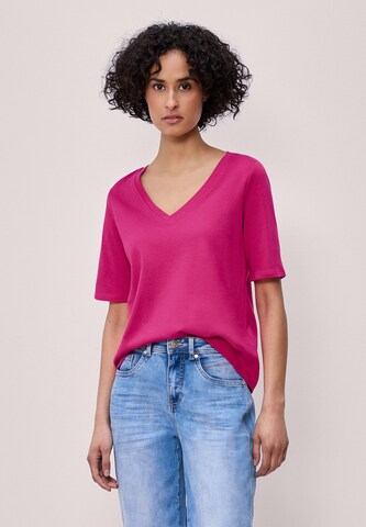 STREET ONE Shirt in Pink: Vorderseite