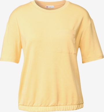 STREET ONE Shirt in Yellow: front