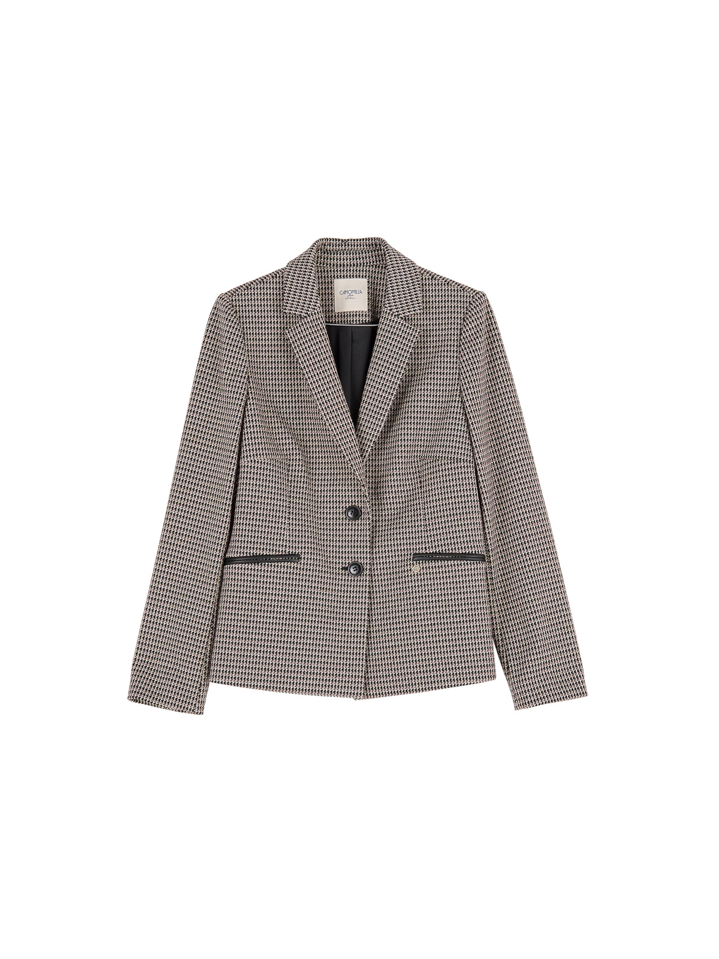 Giacca di mezza stagione 'Monica' Camomilla Italia di colore lilla / nero, Visualizzazione prodotti