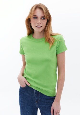 Maglietta di OXXO in verde: frontale