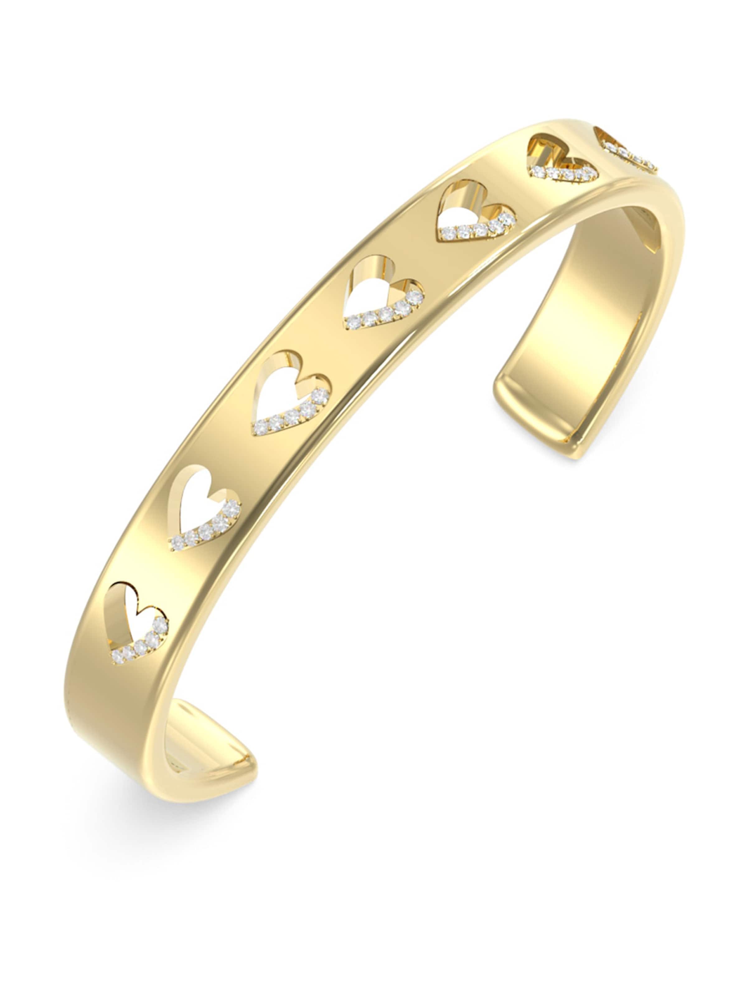 GUESS Βραχιόλι σε κίτρινο: μπροστά