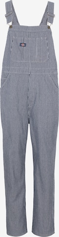 DICKIES Normální Laclové kalhoty – modrá: přední strana