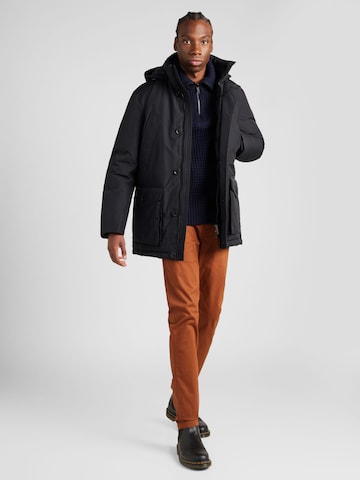 BOSS Orange Zimska jakna 'Osiass' | črna barva