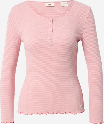 LEVI'S ® Shirt 'Dry Goods Henley' in Pink: predná strana