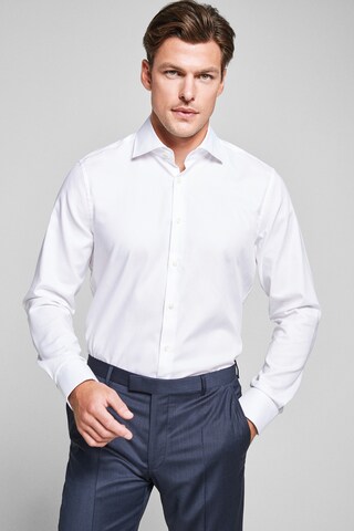 JOOP! - Regular Fit Camisa clássica 'Mika' em branco: frente