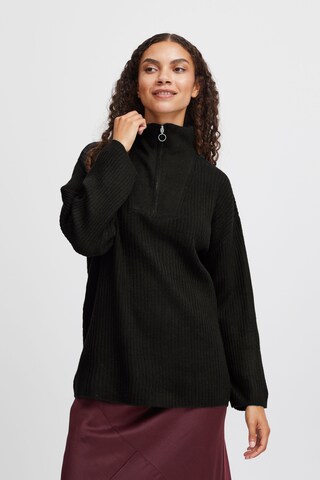b.young Sweater 'Onema' in Black: front