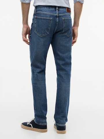 Regular Jean 'Denton' TOMMY HILFIGER en bleu
