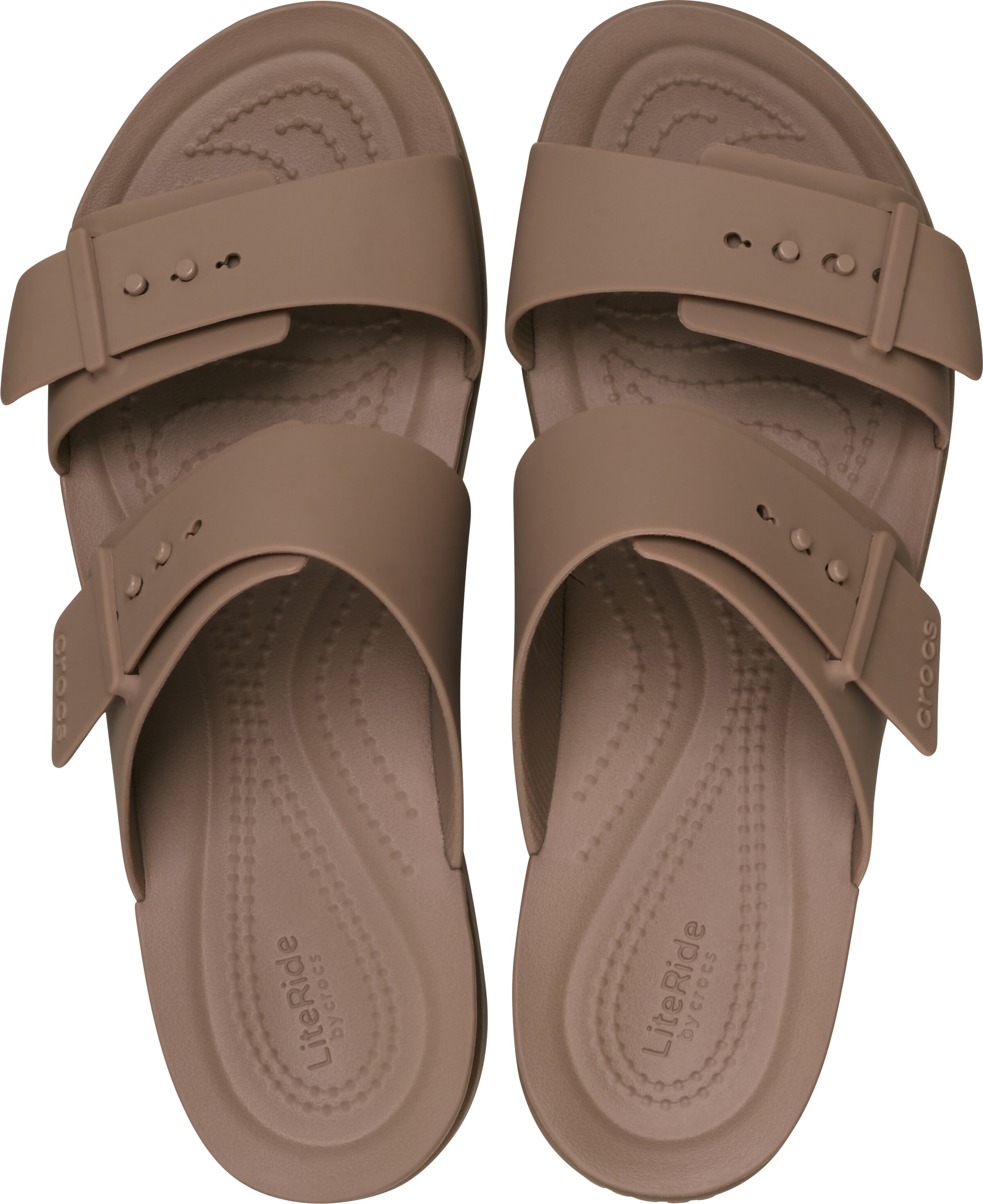 Crocs Pantolette 'Brooklyn' in Braun