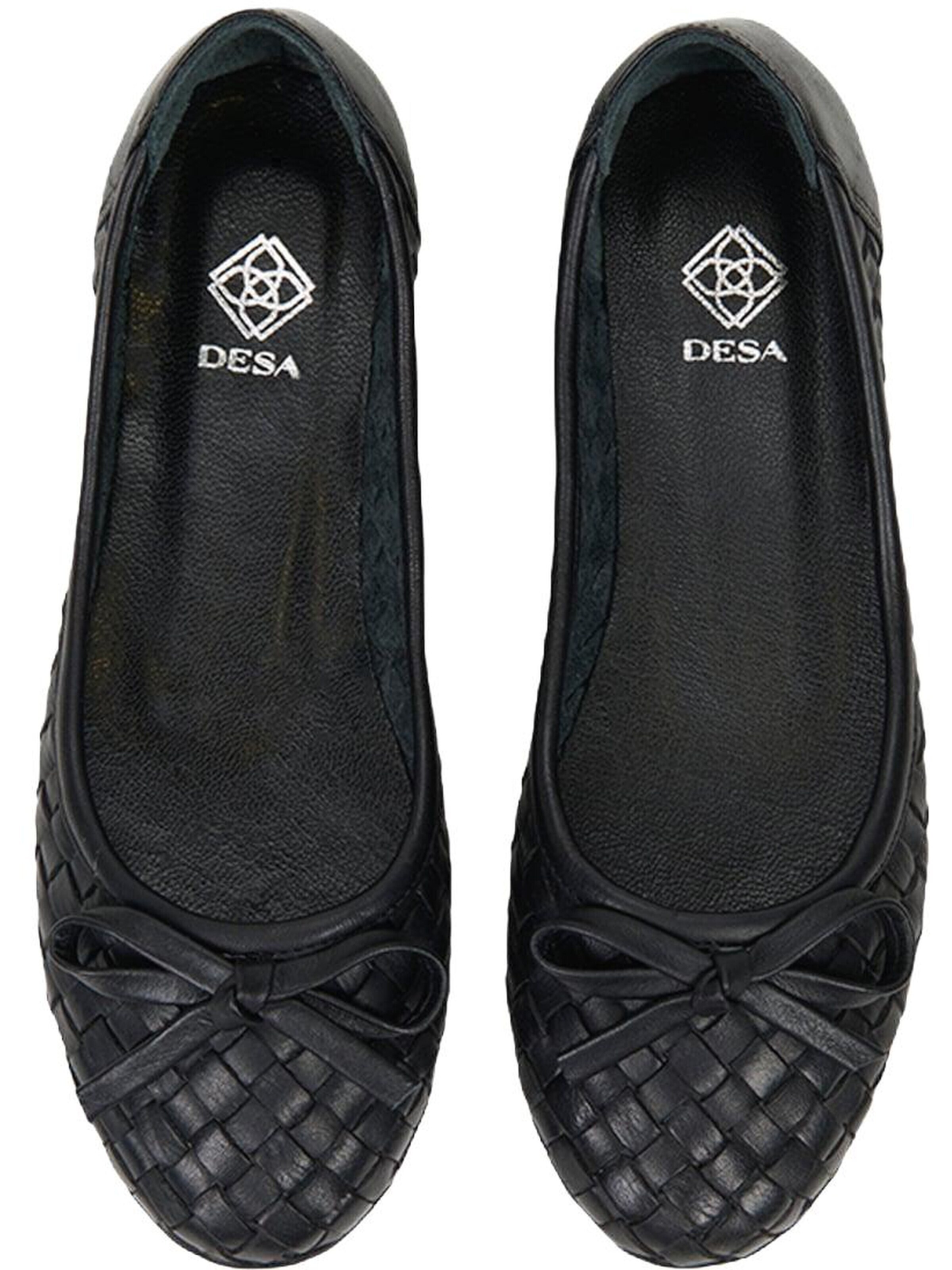 Desa Ballet Flats 'Ballerinas' in Black