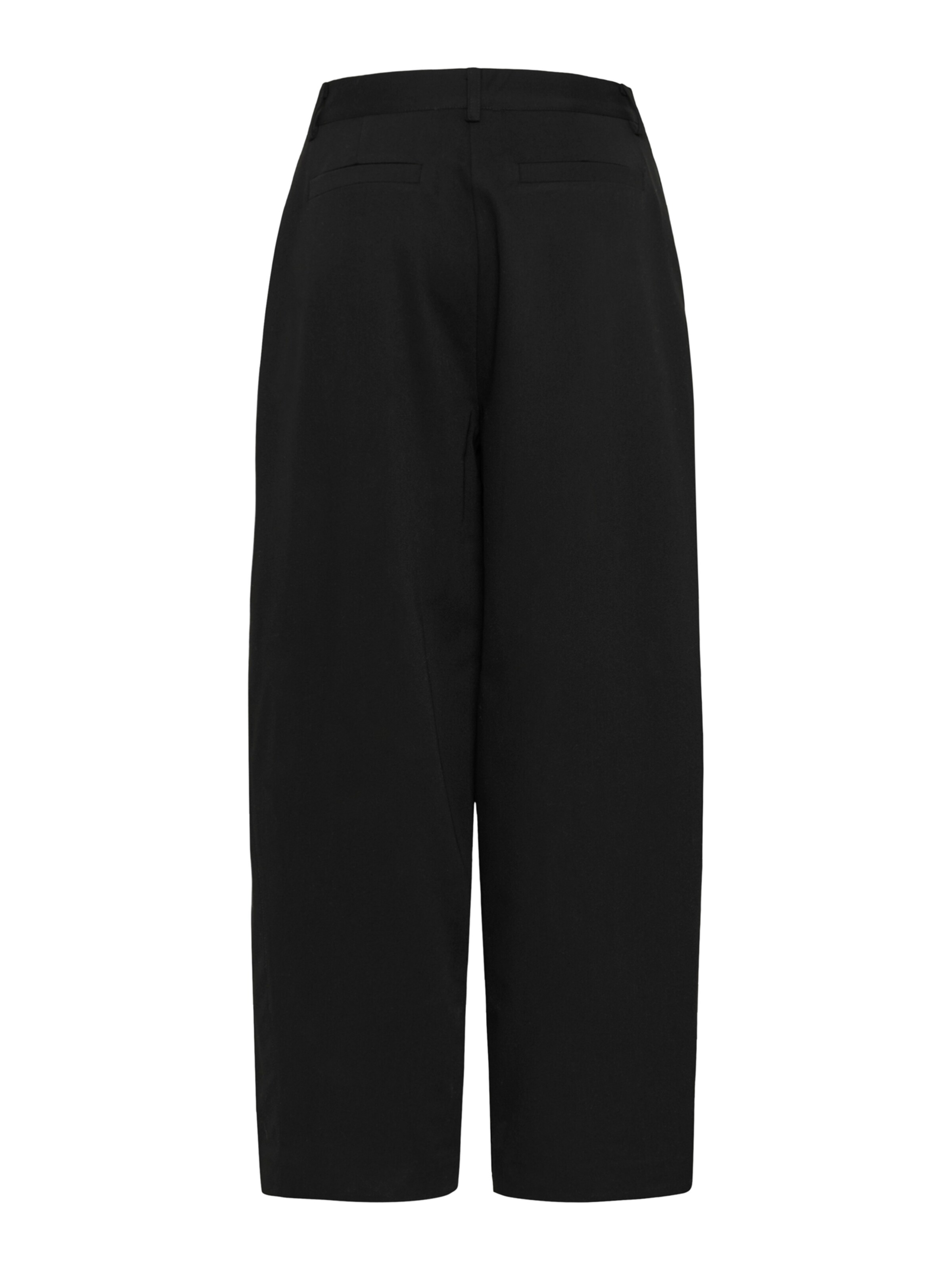 Barrel Pantaloni con pieghe 'MW Evelina' di My Essential Wardrobe in nero