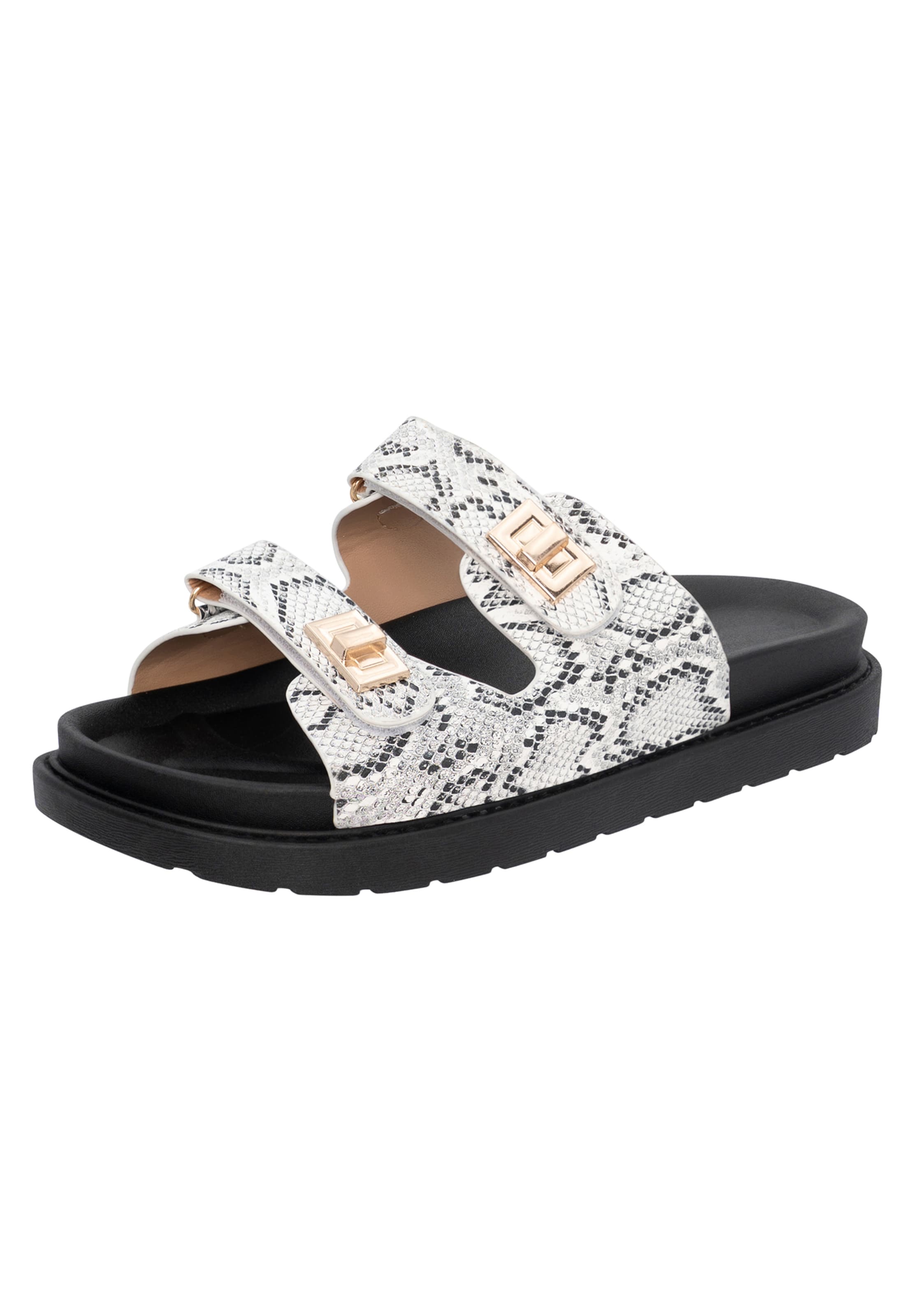 Salinyang Pantolette in Weiß: Vorderseite