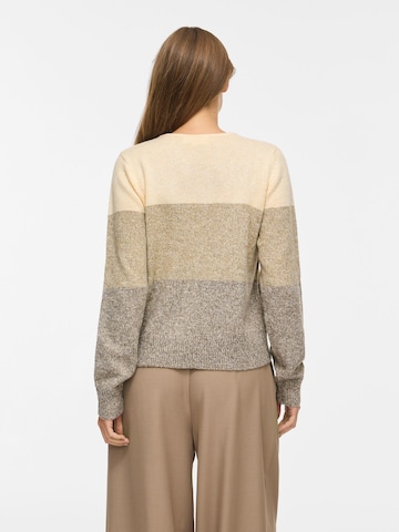VILA Strickjacke 'VISposa' in Beige