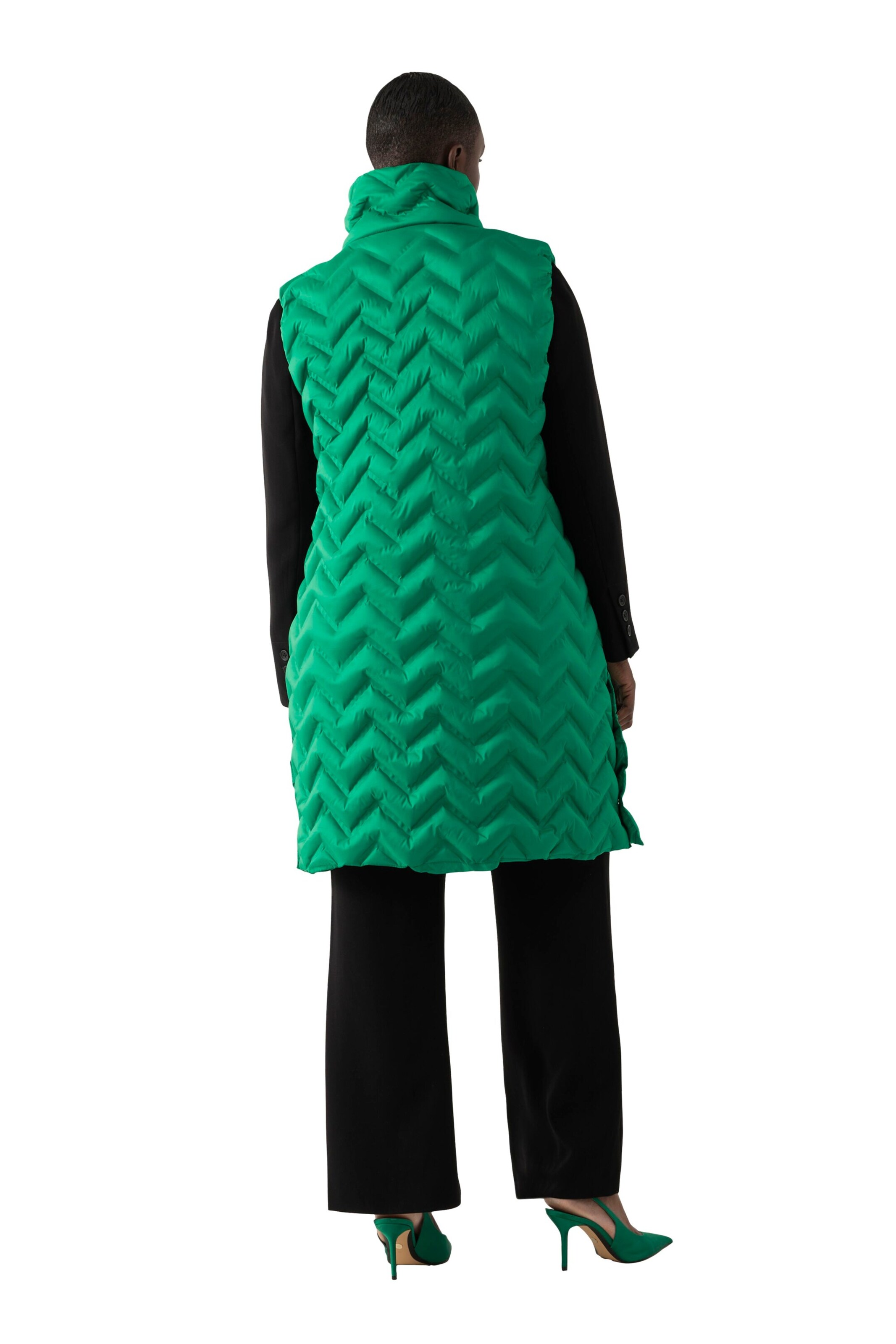 Ulla Popken Weste in Grün