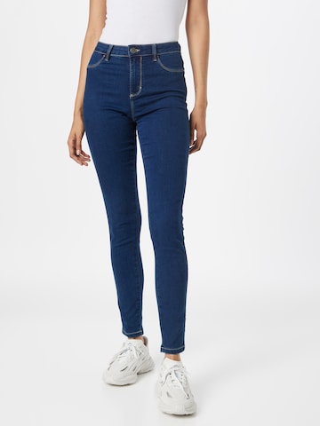 Kaffe Slimfit Jeans 'Laura' in Blauw: voorkant