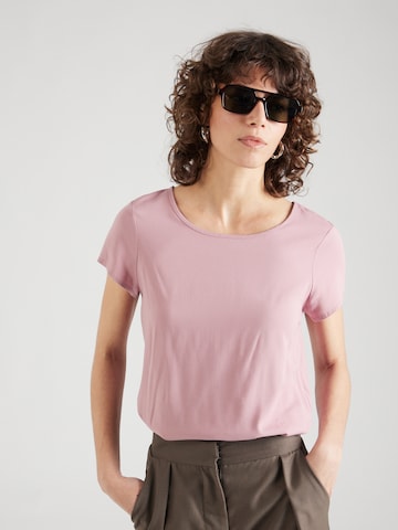 T-shirt 'BELLA' VERO MODA en rose : devant