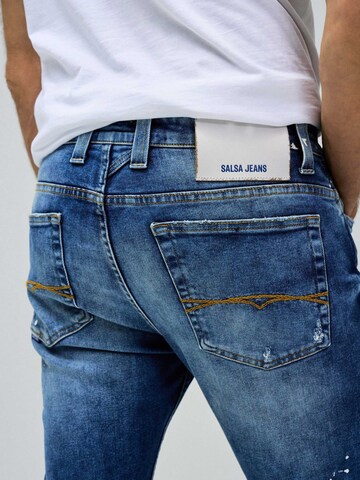 Salsa Jeans Slimfit Jeans in Blau