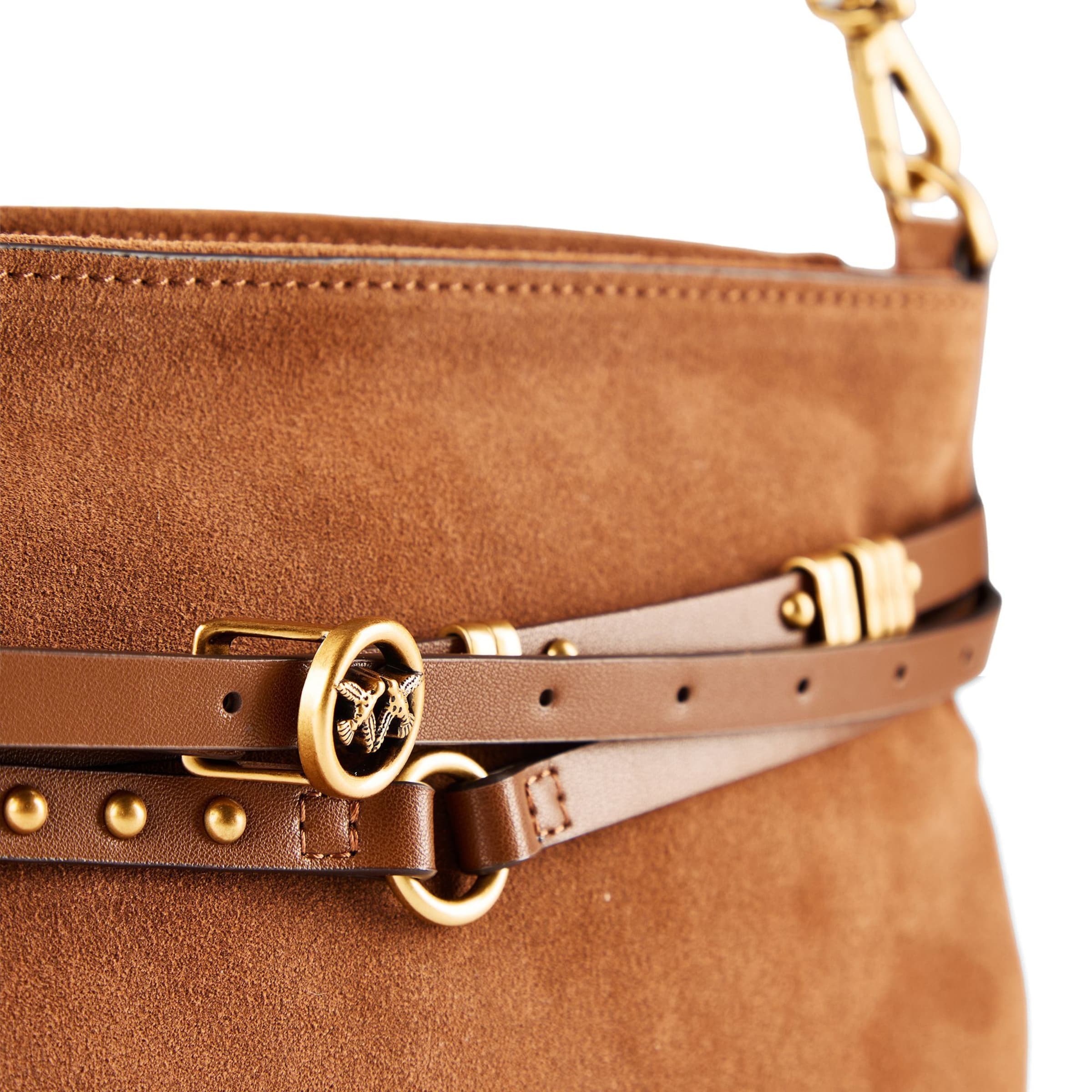 PINKO Schultertasche in Braun