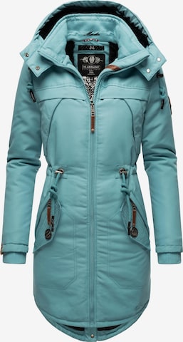 MARIKOO Vinterparka 'Kamii' i blå: forside