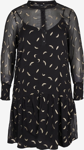 Zizzi Dress 'Kourtney' in Black: front