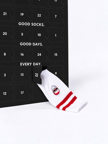 Occulto Socken 'Calendar'‌‌‌‌‌ in Schwarz