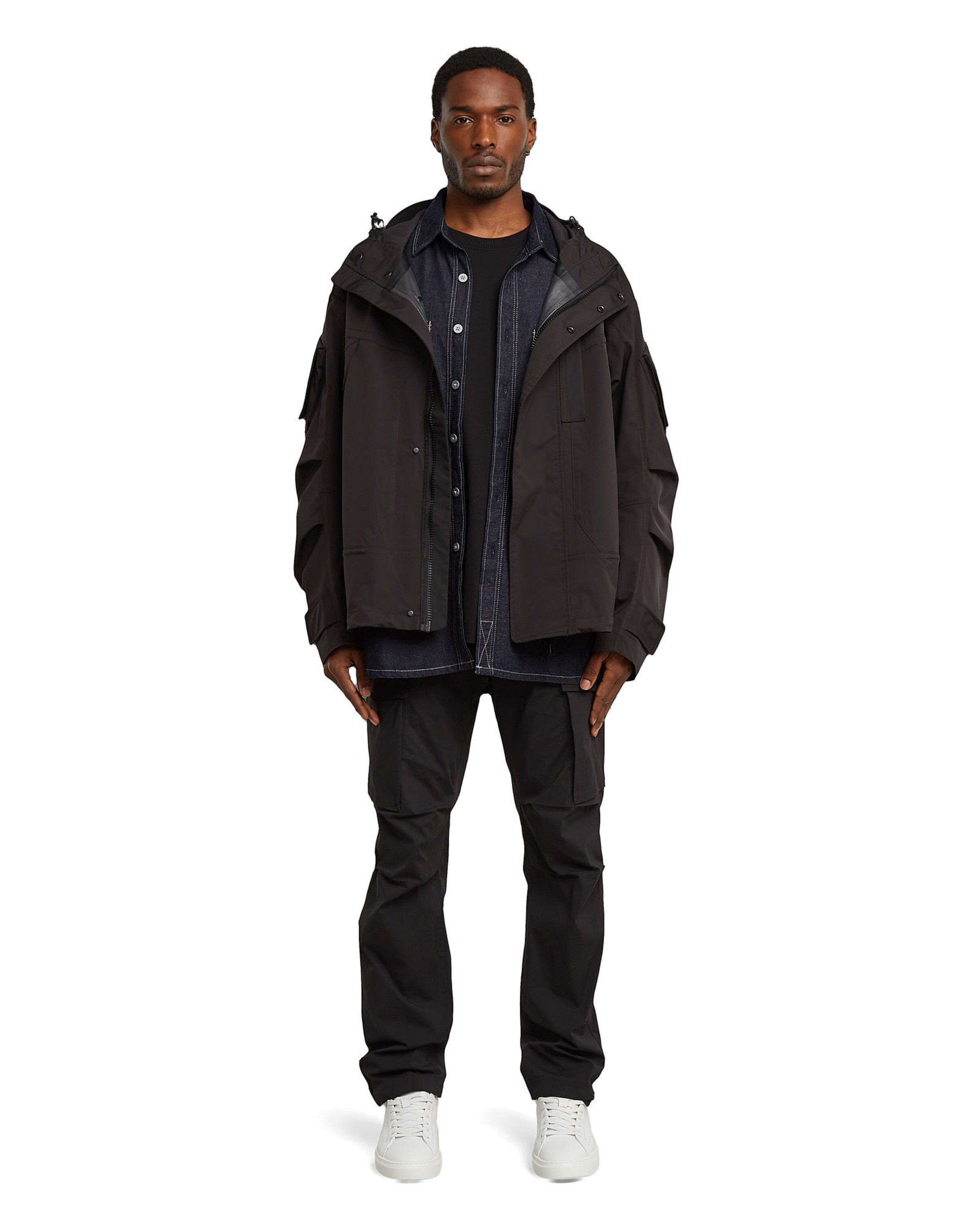 G-STAR Regular Hose in Schwarz