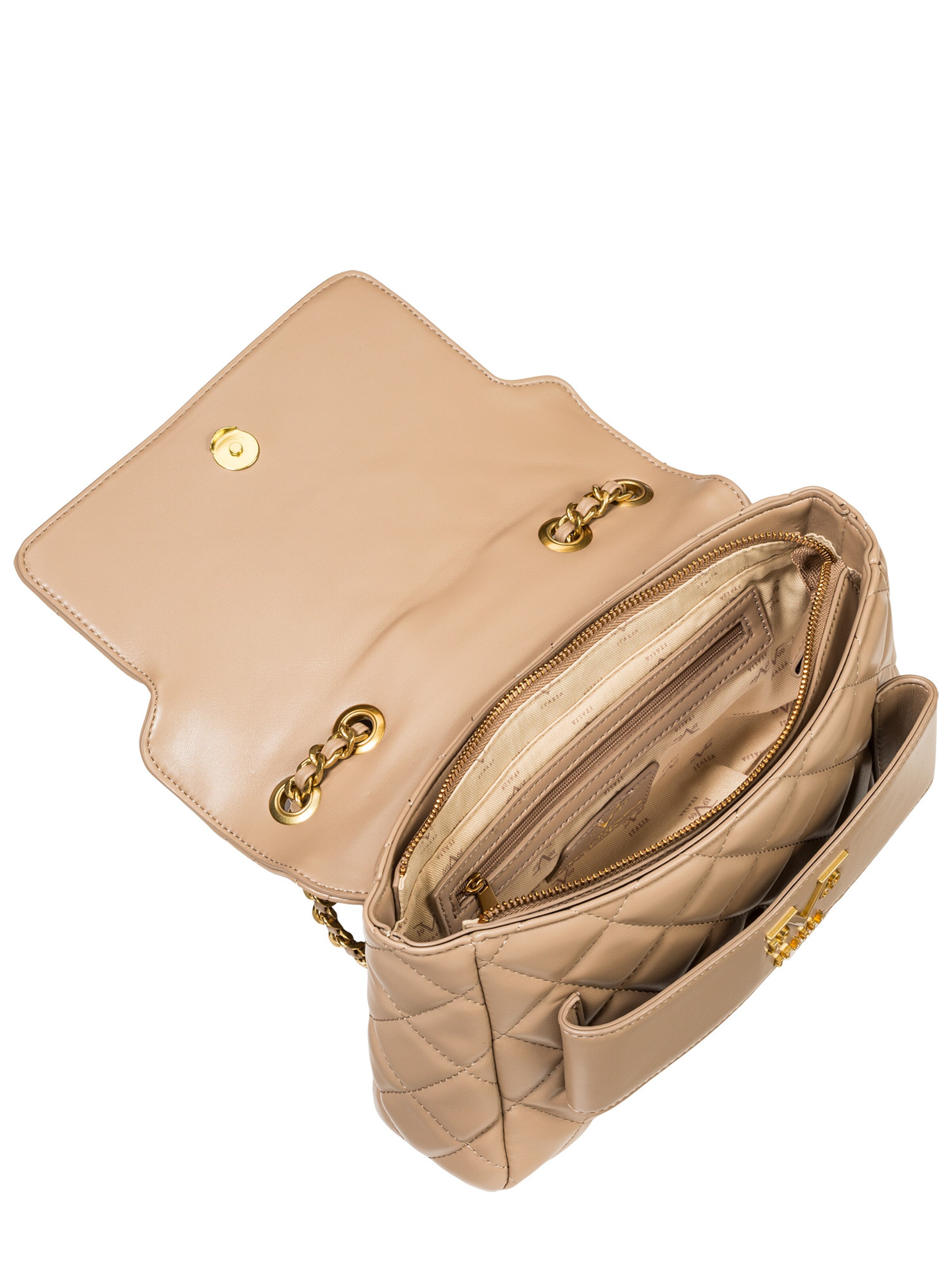 Geantă de umăr 'Gaia' de la 19V69 ITALIA pe gri