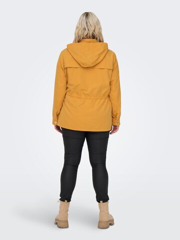 ONLY Carmakoma Between-Seasons Parka 'Starline Spring' in Yellow