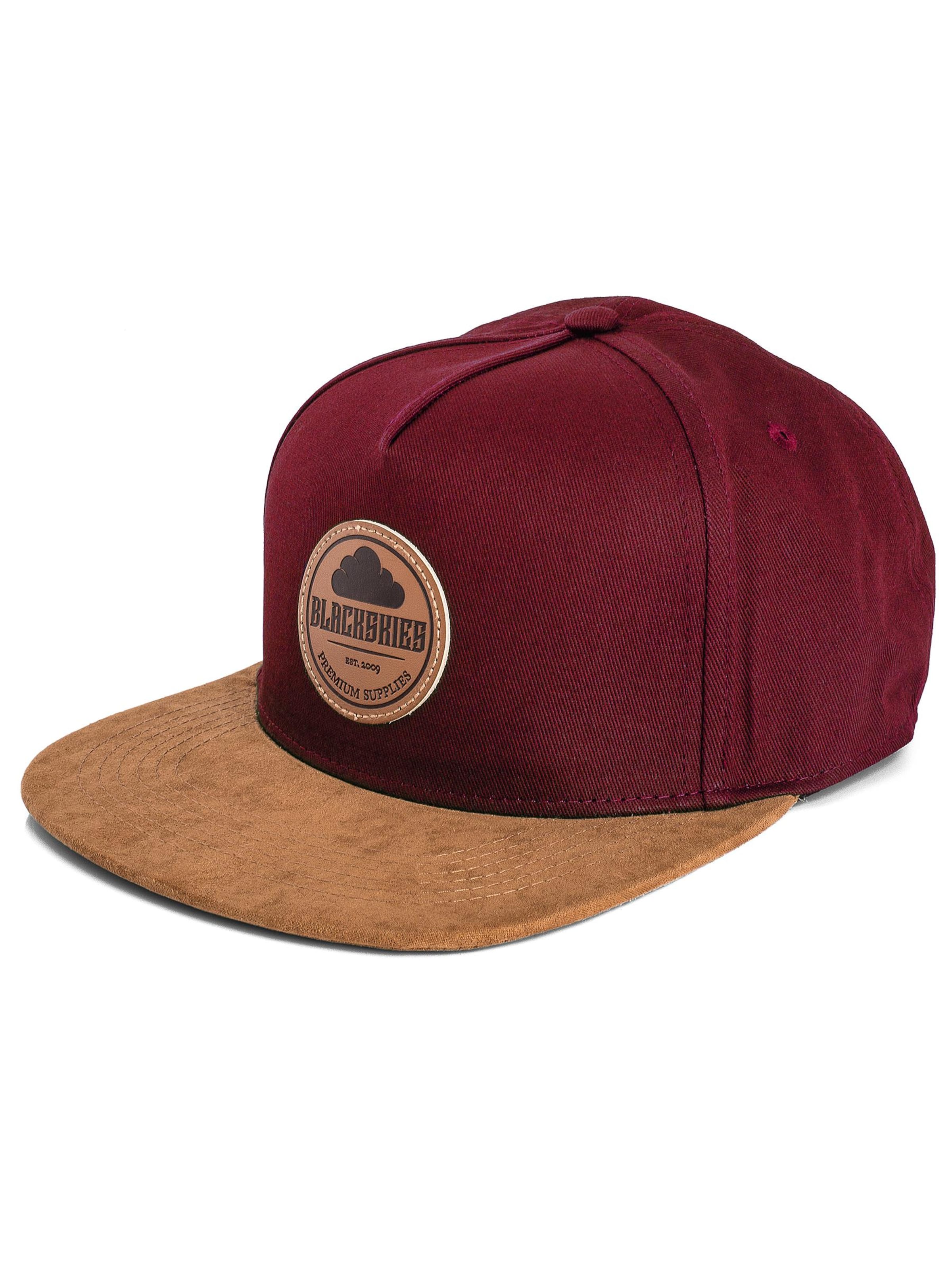 Blackskies Cap 'Pathfinder' in Red: front