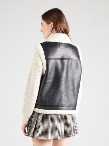 PIECES Vest 'PCJANELLE' in Black