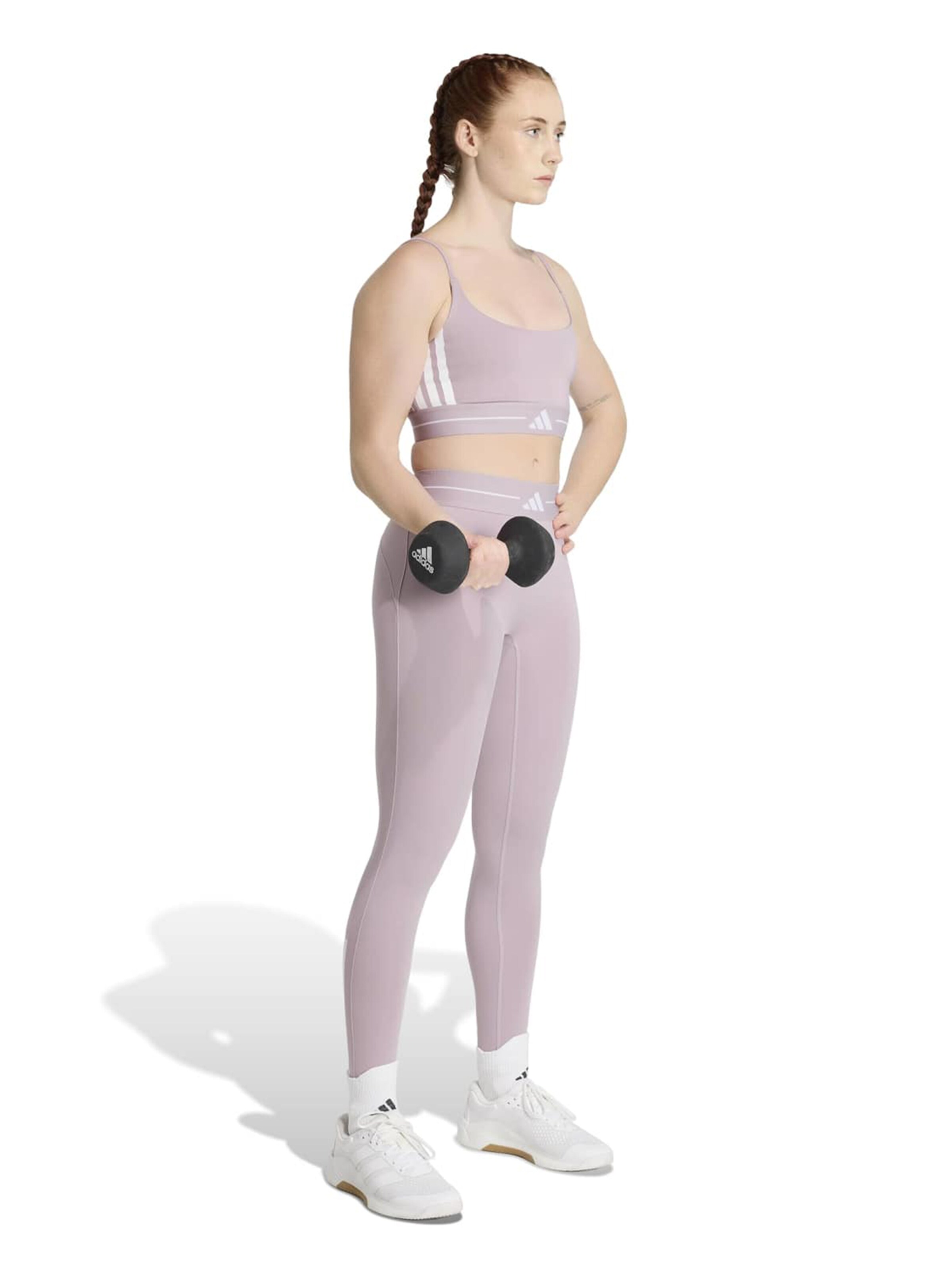 ADIDAS PERFORMANCE Korzetová Sportovní podprsenka 'HYG' – fialová