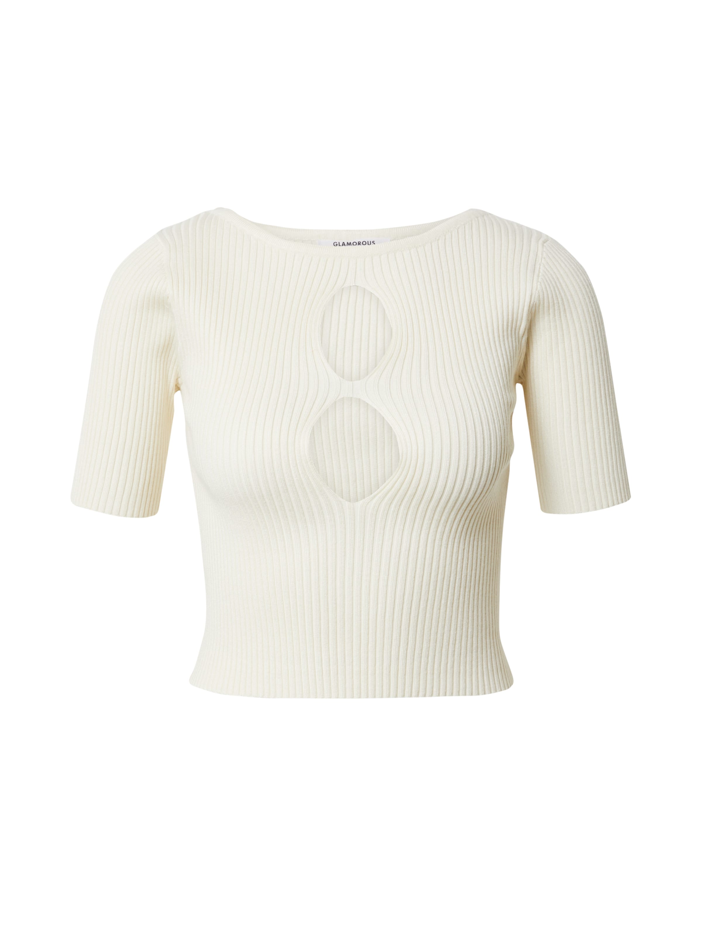 GLAMOROUS Sweater in Beige: front